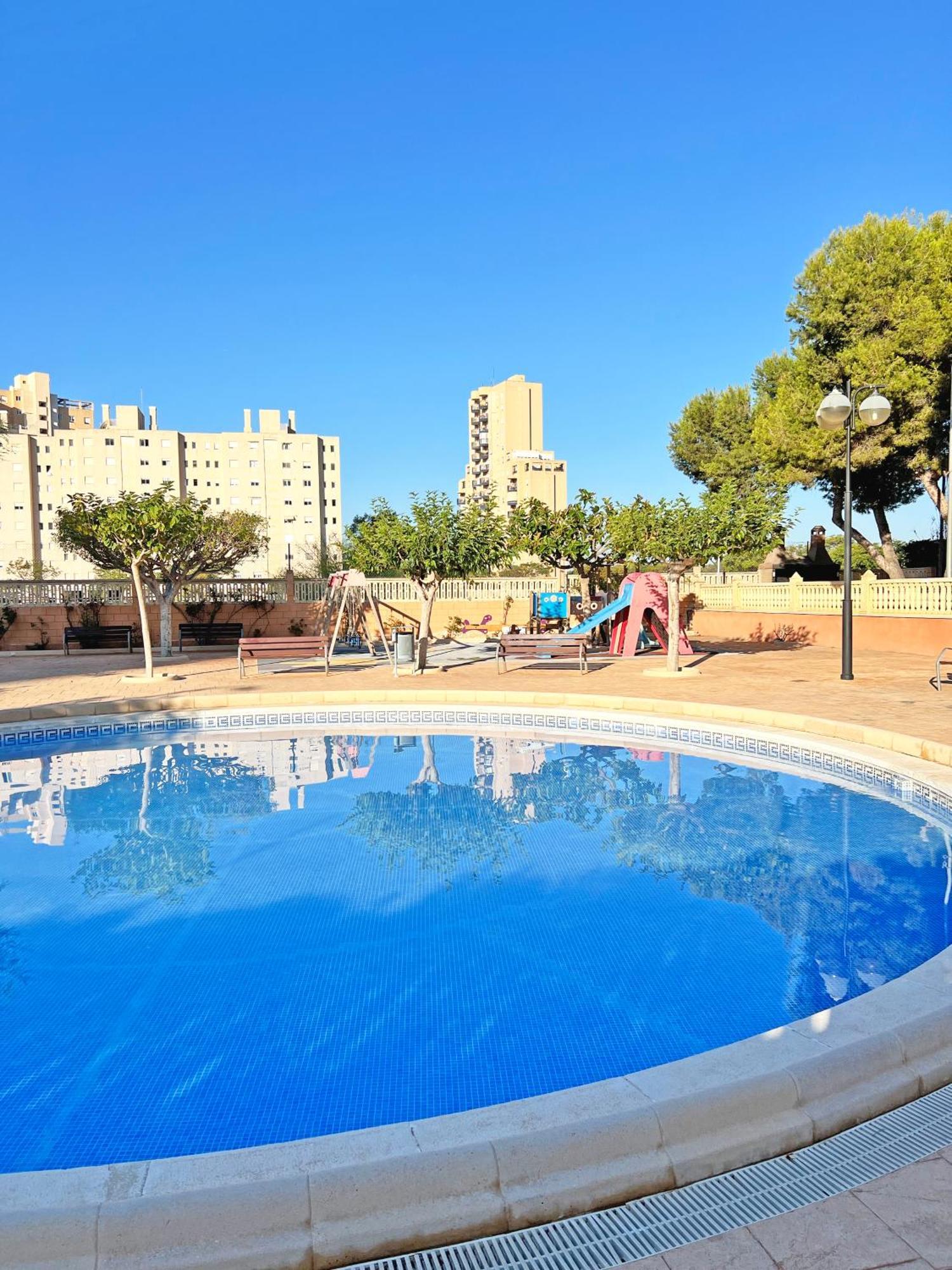 Апартаменты Coqueto Con Piscina, Nuevo A 50M Del Mar, Parking Gratis Кампелло Экстерьер фото
