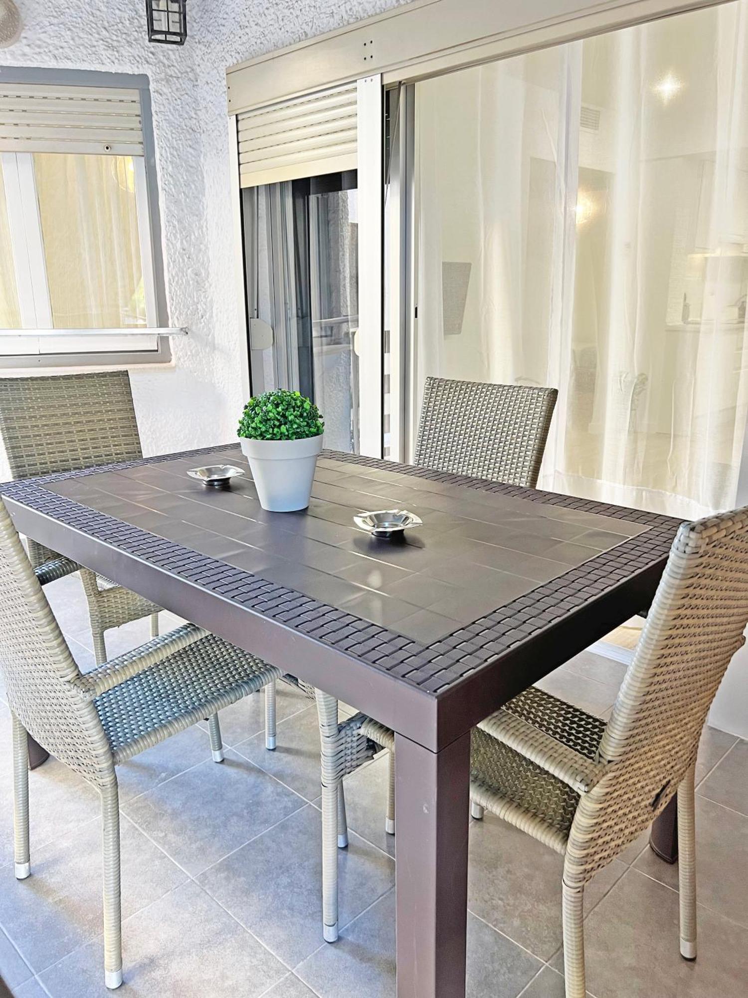 Апартаменты Coqueto Con Piscina, Nuevo A 50M Del Mar, Parking Gratis Кампелло Экстерьер фото